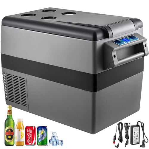 Amocart 20L 22L 35L 45L 55L Car Refrigerator Mini Fridge Freezer Portable Compressor Cooler DC 110-240V Ice Box for Camping