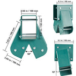SucceBuy A-Frame Middle Swing Set Brackets Heavy Duty Carbon Steel Swing Set Hardware with Mounting Hardware