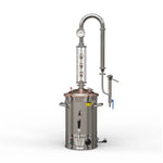 HOOLOO CT30Cu Distiller Small Home Brewing 220V/110V Moonshine Still Machine Rectification Brewing Equipment Whiskey Brandy Rum