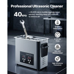 SucceBuy 6L 10L 15L 30L Ultrasonic Cleaner Stainless Steel Ultrasonic Cleaning Bath Machine for Watches Razors Jewelry Coins