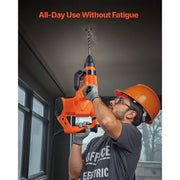 Bild in Galerie-Viewer laden, Amocart Corded Hammer Drill 1600W 175-350RPM Electric Demolition Drills 2-Inch SDS-Max Rotary Hammer Driver for Concrete Wood
