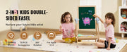 Bild in Galerie-Viewer laden, Amocart Standing Magnetic Drawing Board WordPad Art Easel with Painting Accessories Children Educational Toys for Kids Boy Girl
