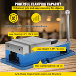 SucceBuy 6 inch ACCU Lock Vise for Precision, Milling Vice with 6 Inch Jaw for Drill Press, Milling & Drilling Bench Clamp Vice