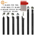 High Hardness Milling Tool Holder Quick Cutting Efficiency Lathe Arbor with Insert and Wrench Lathe Turning Tool Holder