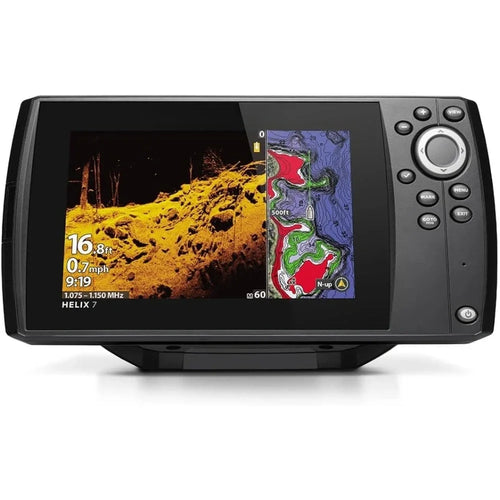 New Upgrade US Shipping Helix 7 CHIRP MDI GPS G4 Fish Finder Depth Sounder with Transducer 3.06