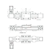Load image into Gallery viewer, LHA60125 Precision Synchronous Motion Belt Slide Module XYZ Axis Gantry Linear Shaft Actuator Guide Rail Lifting Reciprocating
