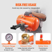 Charger l'image dans la visionneuse de galerie, Amocart Tire Bead Blaster 5 Gallon/19L Capacity Includes Pressure Gauge &amp; Handle 145 PSI Max Inflation Tank, for Car Truck ATV
