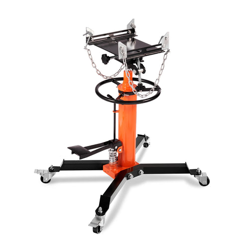 SucceBuy Transmission Jack 1322 LBS Hydraulic Telescoping Transmission Jack 32