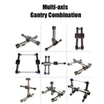 XY Axis Gantry High Speed Synchronous Belt High Precision Slide Module for Linear Shaft Actuator Guide Rail Workbench