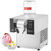 Charger l'image dans la visionneuse de galerie, Amocart Commercial Snowflake Ice Machine Snowflake Ice Maker Stainless Steel Ice Shaver Machine Electric Snow Cone Maker
