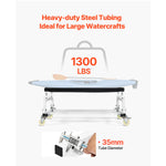 SucceBuy 1000/1300LBS Watercraft PWC Dolly Jet Ski Stand PWC Cart with 4 Casters & Adjustable Bunks for Moving Kayaks Speedboats
