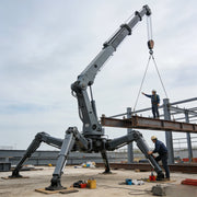 Load image into Gallery viewer, Customized Crawler Telescopic Boom Spider Crane with Hydraulic Remote Control，with Long Arm Fly Jib
