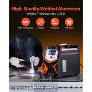 Charger l'image dans la visionneuse de galerie, Amocart TIG Welder 200A 6-In-1 Welding Machine AC TIG/DC TIG/DC Pulse Spot MMA Stick Electric Welder with Synergic Control IGBT
