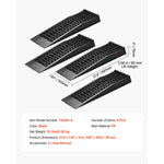 SucceBuy Car Ramps Portable Low Profile Car Service Ramps for Garage Maintenance& Oil Changes Heavy Duty for Low Chassis Vehicle