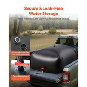 Charger l'image dans la visionneuse de galerie, 【From China】Amocart Water Storage Bladder Portable &amp; Collapsible Soft Waters Container Leakproof &amp; Tear-Resistant For Truck &amp; O
