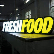 Load image into Gallery viewer, Custom Shop Signboard Design Open Sign logo Display 3D for Business Outdoor Led Letter Channel Led logo Sign
