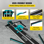 Amocart 1200MM Tile Cutter High Precision Manual Ceramic Floor Tiles Tile Cutter  48 In Cutting Machine for Precision Cutting
