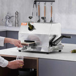 Amocart Commercial Sugar Cane Juicer 110LBS/H High Output Sugarcane Juicer Machine w/3 Stainless Steel Rollers 2.4" Large Inlet