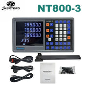 Load image into Gallery viewer, NT800  2/3 Axis Display LCD DRO Digital Readout TTL AC110V/220V For Milling boring machine EDM Linear Scale Encoder 9 Languages
