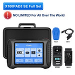 XTOOL X100 PAD3SE Key Programming Tools X100 PAD3 Elite IMMO Programmer All Keys Lost Add Keys ECU Coding All System Diagnostic