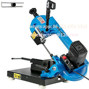 Bild in Galerie-Viewer laden, Customizable Bandsaw 1KW for Cutting Wood Glass Fiber Plastic Woodworking Blade Speed 40- Amocart BS-85 Benchtop Portable Metal
