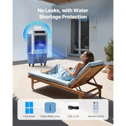 Load image into Gallery viewer, Amocart Evaporative Air Cooler 3100CFM with 9Gal Water Tank Swamp Cooler with Remote Control 12H Timer 4 Ice Boxes 3 Wind Speed
