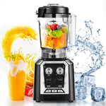 Amocart 2L Smoothie Blender Professional Countertop Fruit Food Processor Mixer Maker with Stainless Steel for Home Kitchen Bar
