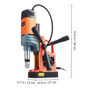 Charger l'image dans la visionneuse de galerie, Amocart 1300W/1400W Magnetic Drill Press 2" Electric Drilling Machine 1-Second Quick Release Power Drill
