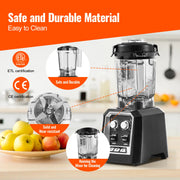 Bild in Galerie-Viewer laden, Amocart 2L Smoothie Blender Professional Countertop Fruit Food Processor Mixer Maker with Stainless Steel for Home Kitchen Bar
