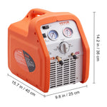 SucceBuy Portable 1HP/3/4 HP Refrigerant Recovery Machine - AC Recovery Machine120V Recovery Machine HVAC for Liquid Refrigerant