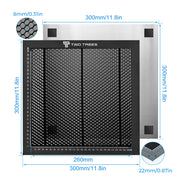 Charger l'image dans la visionneuse de galerie, TWOTREES Honeycomb Working Table for CO2/Diode Laser Engraving and Cutting Machine | Durable Laser Metal Bed CNC tools
