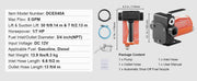 Charger l'image dans la visionneuse de galerie, Amocart Fuel Transfer Pump 12V DC 5GPM / 8GPM / 12GPM Portable Type Electric Diesel Transfer Pump for Diesel Methanol Blends
