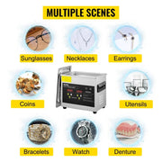 Charger l'image dans la visionneuse de galerie, 【Premium】Amocart 2L 3L 6L 10L 15L Upgraded Ultrasonic Cleaner Lave-Dishes Port le Washing  hine Diswasher   Home Appliances
