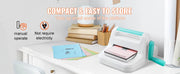 Charger l'image dans la visionneuse de galerie, Amocart 6/9in Manual Die Cutting Embossing Machine Portable Cut Machines Opening Scrapbooking Machine Full Kit For Arts Crafts
