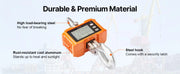 Charger l'image dans la visionneuse de galerie, Amocart 1000kg/2000kg Digital Hanging Scale Portable with Remote Control Factory Crane Scale LCD Backlight Industrial Scales
