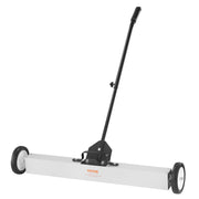 Bild in Galerie-Viewer laden, Amocart Rolling Magnetic Sweeper with Wheels Push-Type Magnetic Pick Up Sweeper Large Magnet Pickup Lawn Telescoping Sweeper

