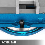 Amocart 3 Inch / 5 Inch Jaw Width Heavy Duty Milling Vise Bench Clamp Vise High Precision, 360 Degree Swiveling Base CNC Vise