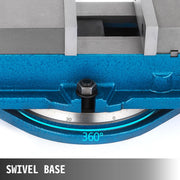 Charger l'image dans la visionneuse de galerie, Amocart 3 Inch / 5 Inch Jaw Width Heavy Duty Milling Vise Bench Clamp Vise High Precision, 360 Degree Swiveling Base CNC Vise
