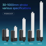Load image into Gallery viewer, DC 12V 24V Linear Actuators Electric Motor 2500N Heavy-Duty Actuator Lift 30-1000mm Stroke Length For Massage Care Bed
