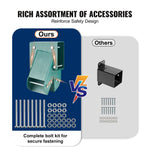 SucceBuy A-Frame Middle Swing Set Brackets Heavy Duty Carbon Steel Swing Set Hardware with Mounting Hardware