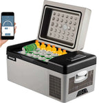 Amocart 20-55L Portable Refrigerator Car Refrigerator Electric Compressor Cooler with 12/24v DC & 110-240v AC