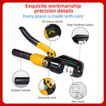 6-120mm² Hydraulic Crimping Pliers YQK-120 Pressure 8T Home Hydraulic Tools Hydraulic Pliers DIY Cable Terminal Crimping Pliers