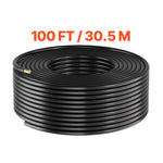 SucceBuy Solar Panel Wire 50 ft/65 ft/100 ft PV Tinned Copper Wire for Outdoor Home Off-Grid Photovoltaic Systems Black and Red