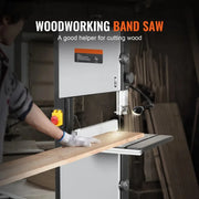 Bild in Galerie-Viewer laden, Amocart 10/14Inch Band Saw 2-Speed Continuously Viable Benchtop Bandsaw &amp; Optimized Work Light for Woodworking Aluminum Plastic
