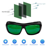 Laser Safety Glasses 190-2000nm 10600nm OD6 CO2 Laser Protection goggles 1064 532 200-2000nm IPL laser glasses Laser protection