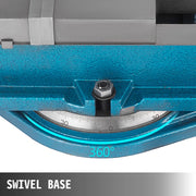 Bild in Galerie-Viewer laden, Amocart Milling Vise 4 Inch Bench Clamp Vise High Precision Clamping Mill Vise Ductile Iron Material, 360 Degree Swiveling Base
