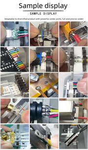 Load image into Gallery viewer, Multifunctional Soldiering Machine Semi-Automatic Soldering Station Precision USB Spot Welding DC Plug Soldering LED Light Power
