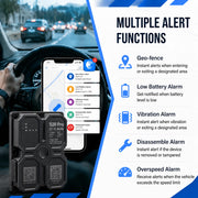 Load image into Gallery viewer, 4G GPS Tracker Car Tracker Magnet 7500mAh GPS Tracker 4G GPS Locator Waterproof Vehicle  Long Standby Battery Real Time Position
