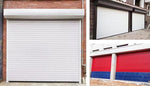 Any Size Custom Modern Villa Automatic Aluminum Roller Shutter Garage Door Thickened Secure Anti Theft Residential Garage Door