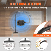Charger l'image dans la visionneuse de galerie, Amocart Portable Wet and Dry Vacuum Cleaner 15L For Car &amp; Home Appliance 1200W Power Strong Suction Vacuum Cleaner &amp; Air Blower

